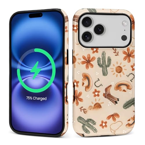 Coque iPhone 17 Pro en silicone mat premium aux finitions soignées style Western