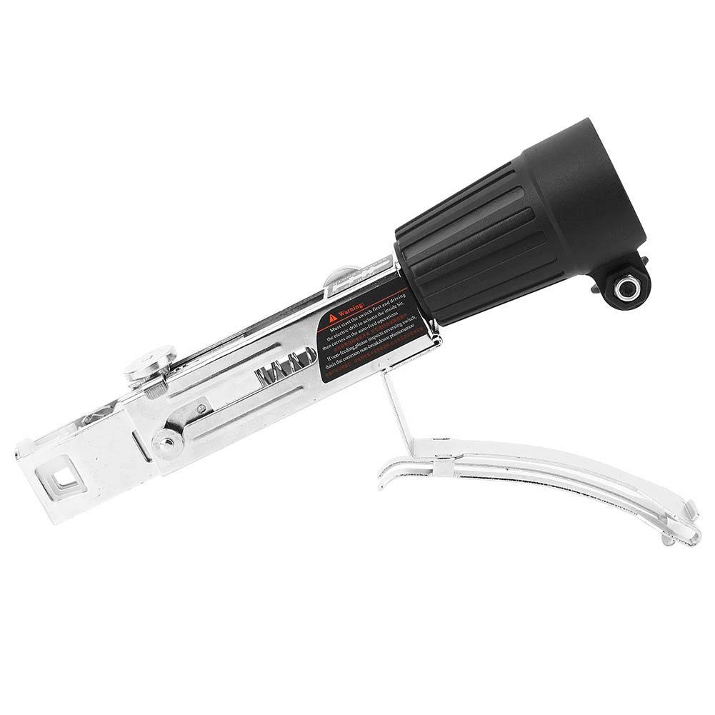 Perceuse électrique automatique de pistolet à ongles de menuiserie, outil de travail du bois de matériel d'accessoire de perceuse électrique de machine à ongles automatique réglable
