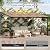 10'x 14'Wall Mounted Gazebo, Hardtop Lean-to Pergola with Polycarbonate Roof, Heavy Duty Outdoor Patio Awnings for Deck, Porch, Backyard, Garden, Weather Resistant, Brown
