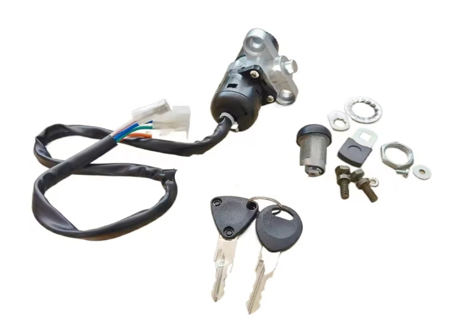 per DERBI per Senda 2003 per Beta RR50 per dal 2012 RICAMBI Moto Set BLOCCASTERZO Interruttore Principale Kit Blocco Interruttore Accensione Moto