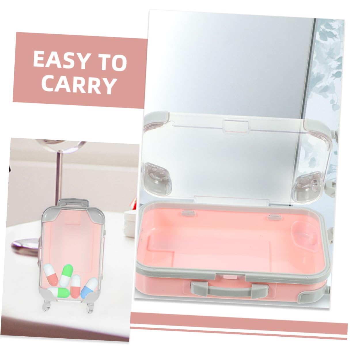 Lot De 10 Valises De Rangement Pour Faux Cils, Étuis De Maquillage Pour Femmes, Étui De Voyage Pour Maquillage, Étui De Transport Pour Maquillage, Étui De Voyage Pour Maquillage,
