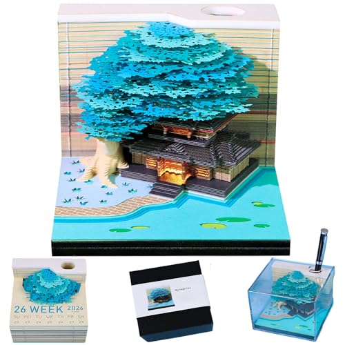 JUNENTER 3D^Cs[XJ_[A2026NJ_[iLEDCgtjA3Dc[pbhNGCeBuJ_[AFlւ̃NX}Xv[gAfXNgbvfR[V(Blue Tree)