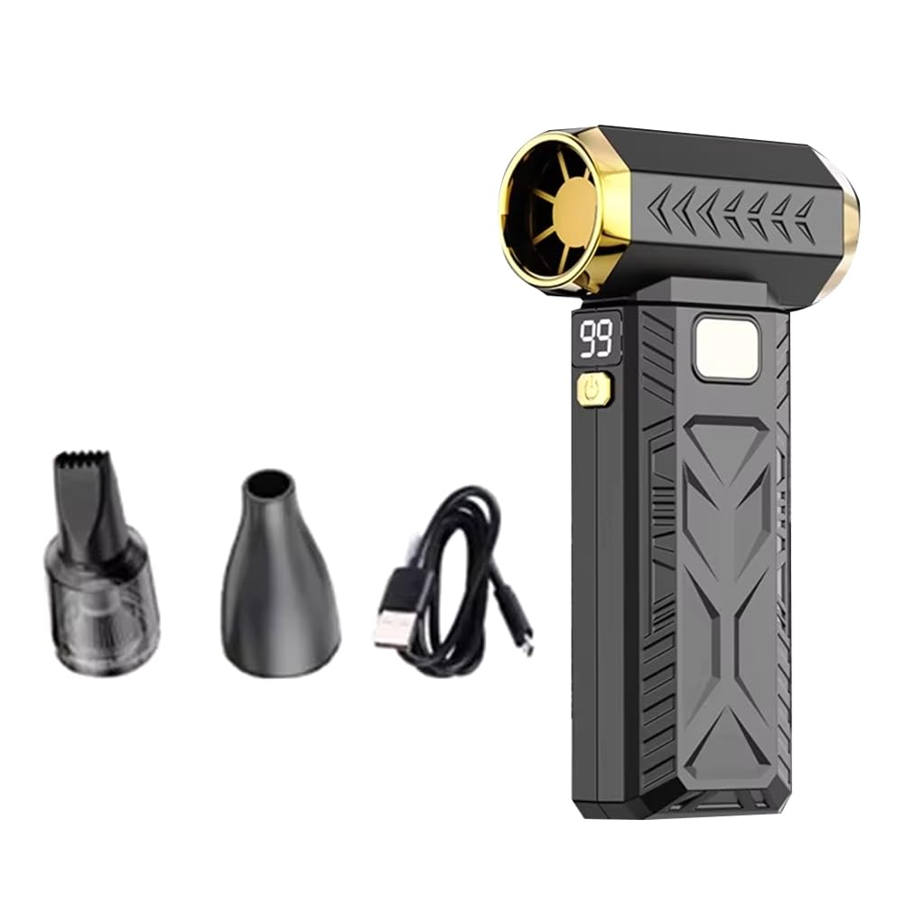 Ventilateur violent et blower à air électrique sans fil 55m/s rechargeable pour poussière