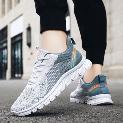 Men's Summer Fashion Comfortable Sneakers Thick Bottom Mesh Lace Up Casual Sneakers Sneaker Shelves for Men3