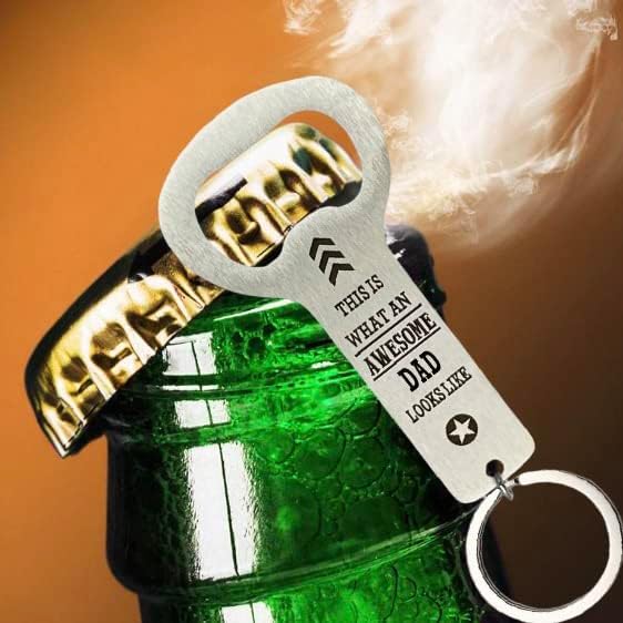 Best Dad Mug 12 Ounce Ceramic, Keychain Bottle Opener, Best Dad Ever Gift, I Love You Dad Coffee Mug, Father Day Gift, Gift for Father Birthday Thanksgiving Christmas - Image 7