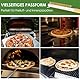 Manucode Profi Pizzaofen-Bürste 52cm mit Edelstahlschaber und Messingborsten – Ideal für Outdoor- und Indoor-Öfen