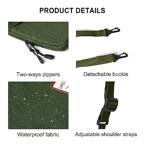 Image of SEAFEW Mini Crossbody Bag Shoulder Bag for Men, Small Messenger Satchel Bag for Women