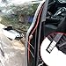 MYFAMIREA 33Ft(10M) Long Car Door Edge Guards, U Shape Edge Trim Rubber Seal Protector Car Door Protection Anti-Collision Rubber Clips Easy to Cut No Need Adhesive Fit for Most Vehicles| Black