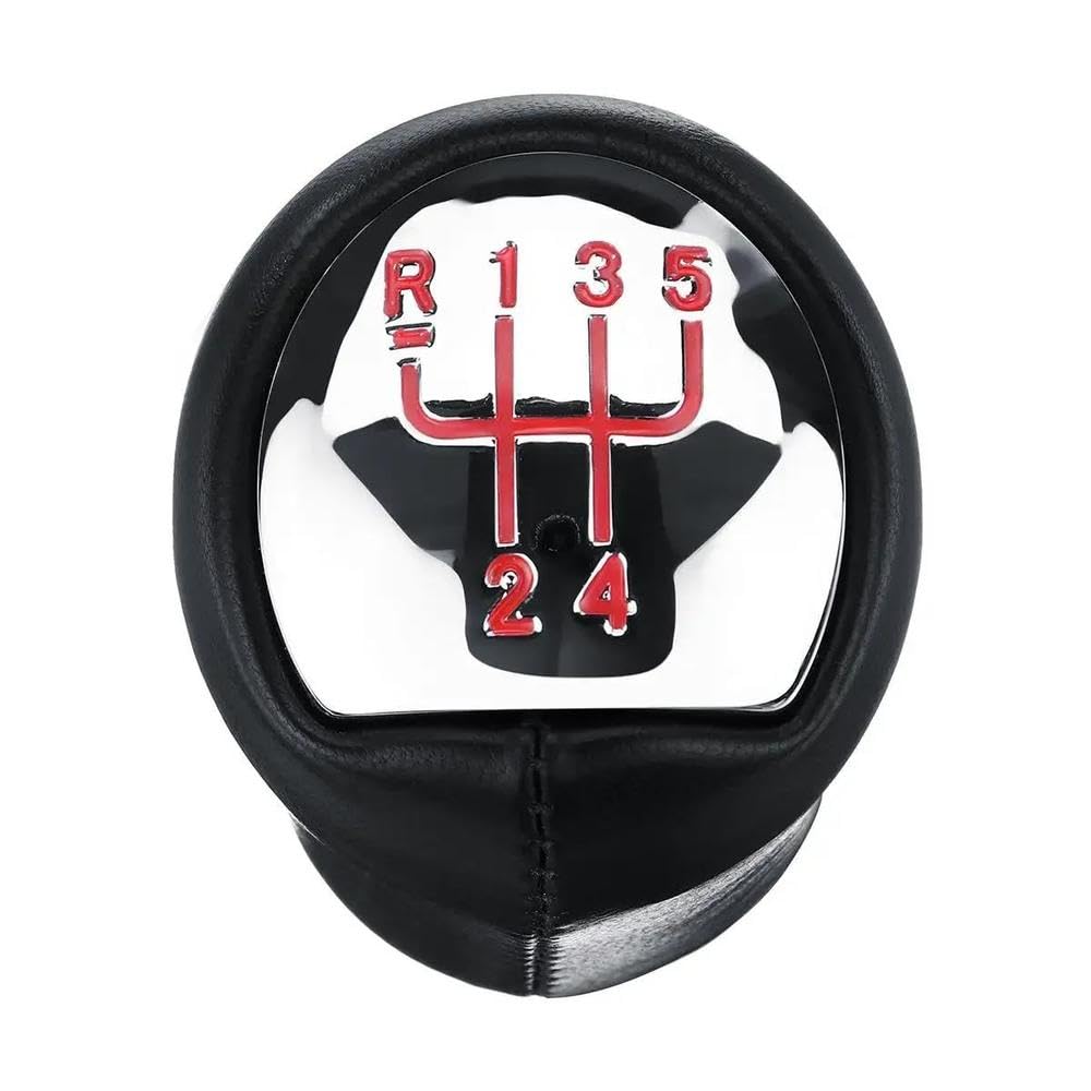 HYASDBWE Car 5 Speed for Renault for Clio for Espace for Kangoo for Laguna for Megane for Twingo for Dacia for Logan Manual Gear Lever Gear Shifter Parts(Red)
