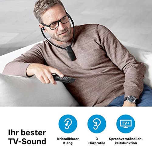 Der kabellose, digitale TVKopfhörer RS 5200 von Sennheiser,Kristallklarer Sound, drei