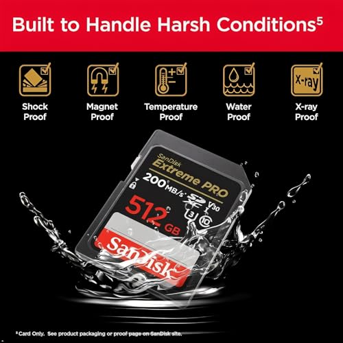 SanDisk Extreme PRO SDXC UHS-I SDSDXXD-512G-GN4IN の商品画像 4