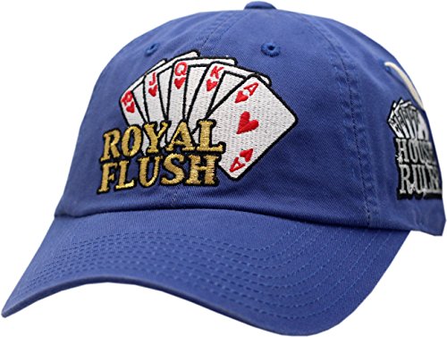 Gorra American Needle House Rules Royal Flush Buckle Back miniatura 1