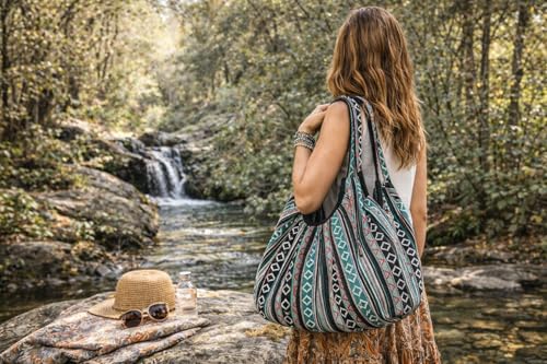 Image of Large Tote Shoulder Bag for Women Casual Comfortable Market Groceries School Books Everyday Purse Travel