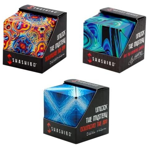 SHASHIBO Bundle of 3 - Space Out, Ocean, Blue Planet Cover