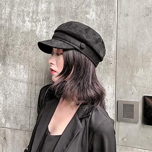 Chapeau mode octogonal pour femme en maille tressée aux finitions soignées
