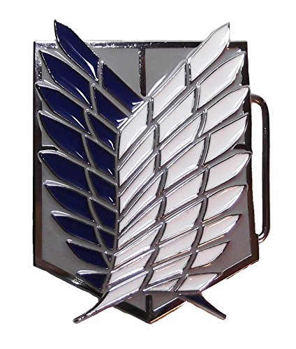 Preisvergleich Produktbild Patch Nation Attack On Titan Shingeki no Kyojin Gürtelschnalle Wappen Cosplay