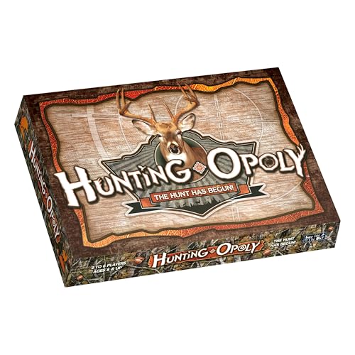 Late for The Sky Hunting-Opoly Board Game – Hunting Strategy Family Property Trading...