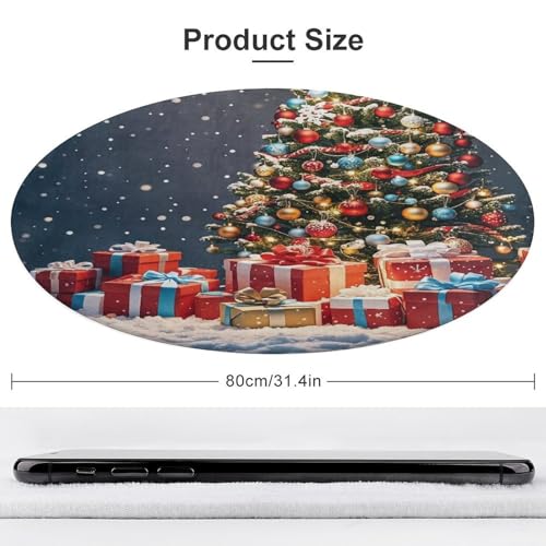 Tapis de chambre doux de 80 cm, idée de cadeaux originaux - 3
