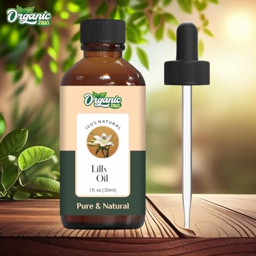 Image of Organic Zing Lily (Lilium Auratum) Oil | Pure & Natural Essential Oil for Skincare & Aroma & Diffusers - 30ml /1.01fl oz