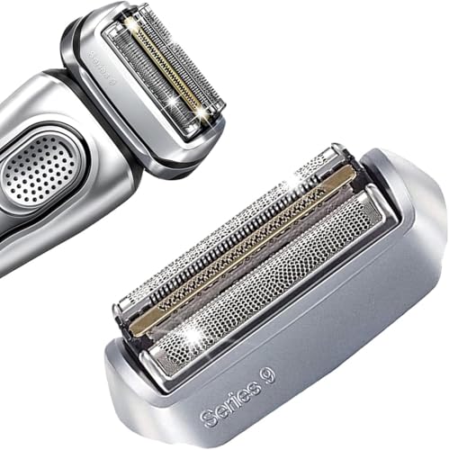 Ersatzteil für Rasierer 92M Scherkopf Series 9 Kompatibel mit Series 9 Pro Elektrorasierer mit Reinigungstuch und Bürste Geliefert Elektrorasierern der Serie 9 9290cc, 9291cc, 9370cc, 9293s
