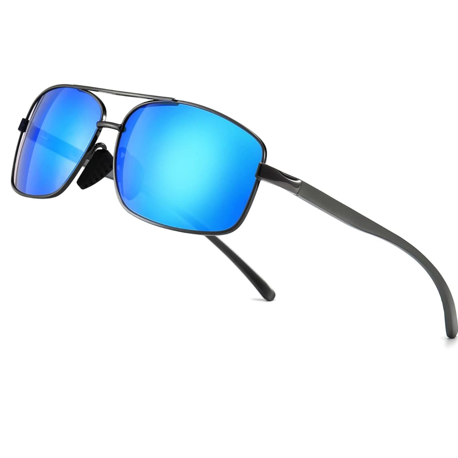 Leichte rechteckige Sonnenbrille für den Mann Schutz