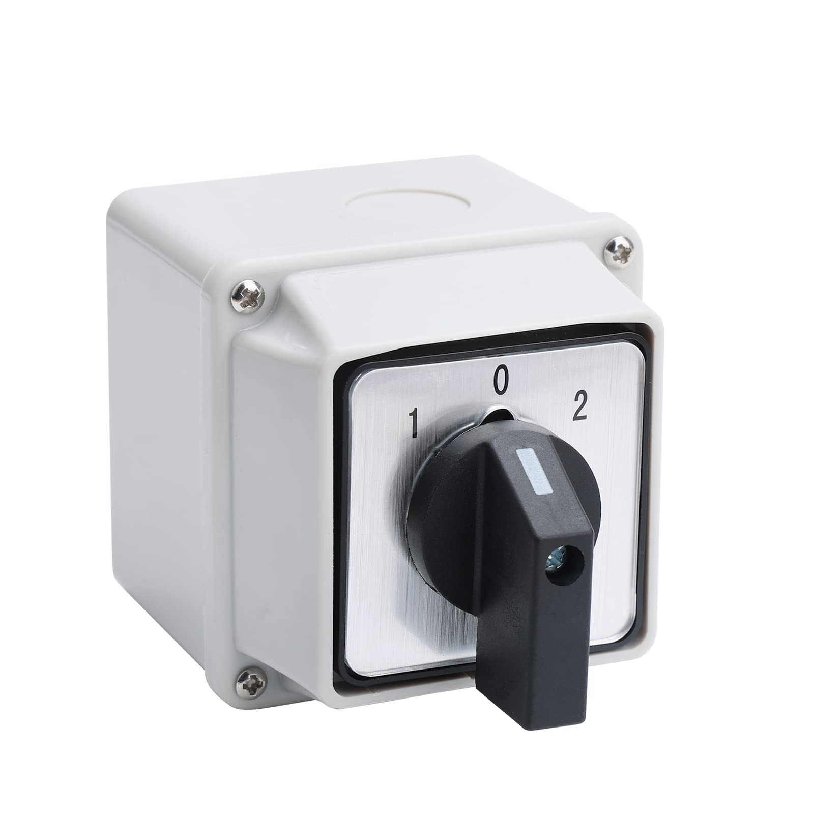 APIELE Boîte LW26/2 Interrupteur rotatif 20 A 3 positions 8 terminaux 440 V 3 phases
