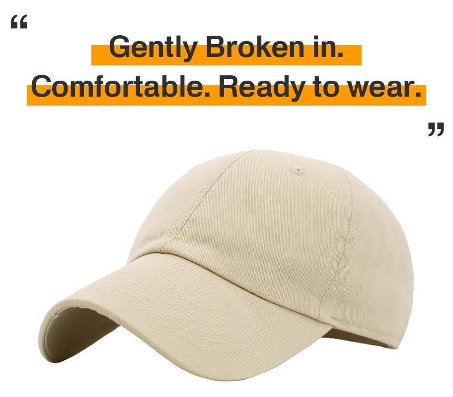 Image of KB-Ethos The Go-to Everyday Hat ! Polo Low Profile Sports Cap Unisex (100% Pure Cotton)