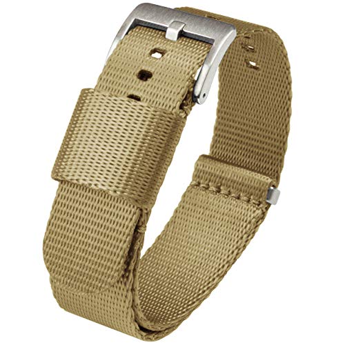 Image of BARTON Elite NATO Style Watch Strap - Seat Belt Nylon Watch Bands