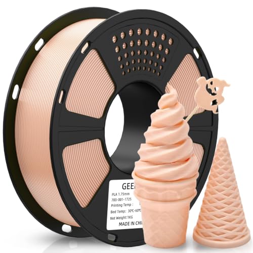 GEEETECH Filament PLA 1 75mm für 3D Drucker 1kg Spool Hautfarbe