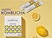 KOMBUCHA DRINK Lemon Kombucha Tea, 30 sticks x 5 grams, Zero Sugar, Health Ade, Sparkling Fermented Tea Powdered Mix, Live Probiotics & Prebiotics, Healthy Drinks, Product of Korea