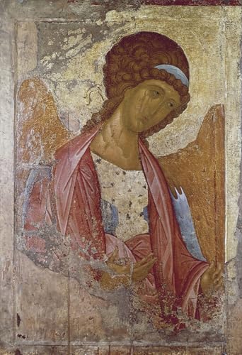 Affiche toile l'Archange d'Andreï Roublev art portrait décoration murale 60x90