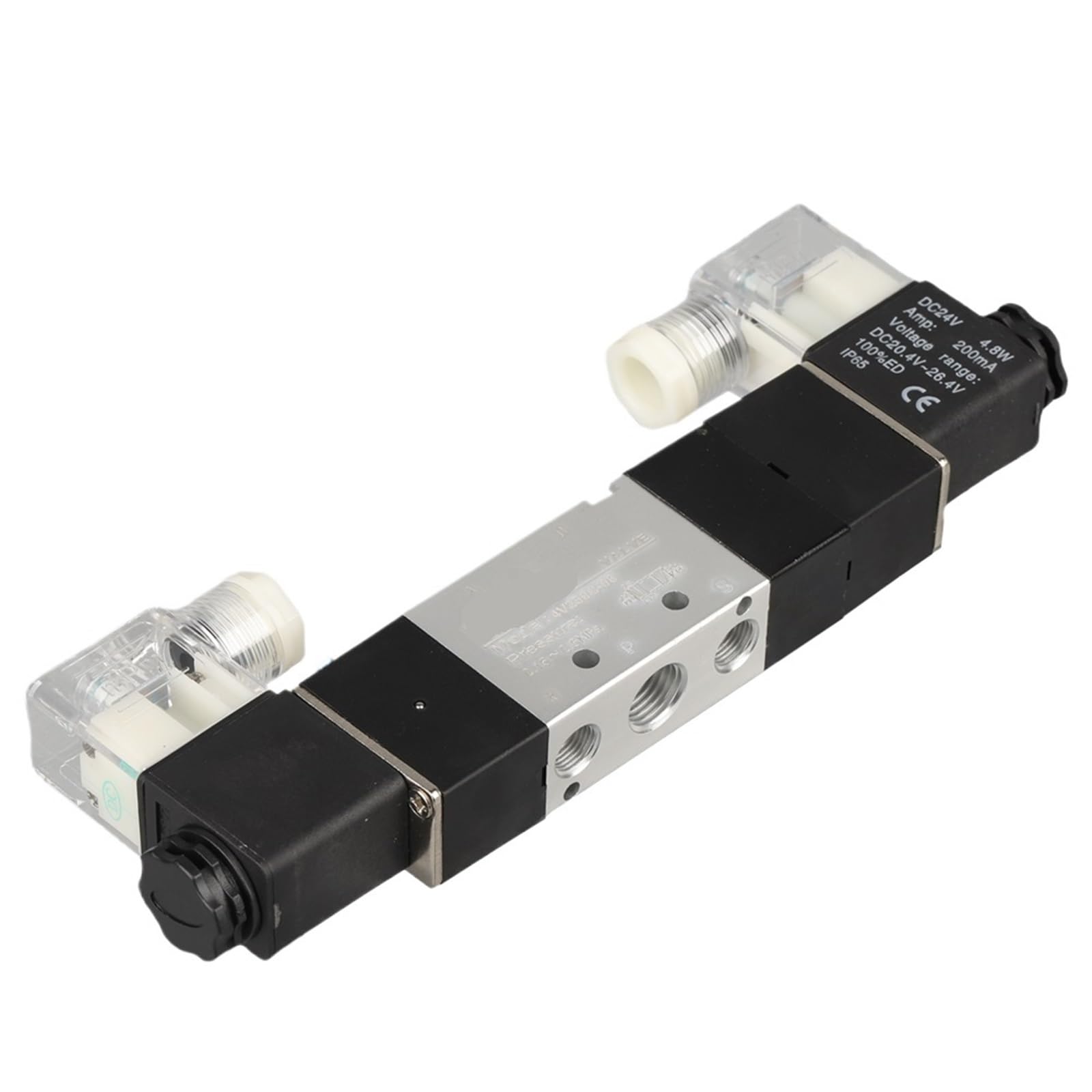 Électrovanne pneumatique 4V230C-08 à 3 positions pour un contrôle précis des vérins doubles effets