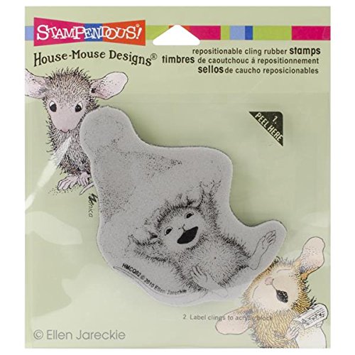 Stampendous House Mouse Cling Stamp-Whee Flight