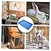 Parliky Cage Bottom Tray for Dogs Plastic Tray Easy to Clean Dog Crate Accessory for Training and Maintaining Clean Environment
