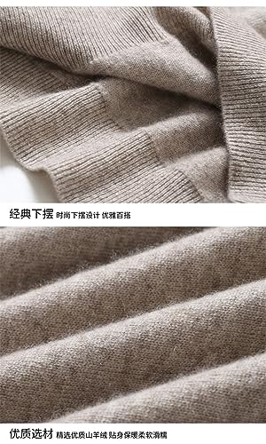 Men Cashmere Knitted Jumpers Top Men Solid Color Sweaters Warm V Neck Long Sleeve Pullovers4