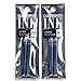 Platinum Fountain Pen, New Preppy, Fine Nib, Black(PSQ-300#1) + Ink Cartridges SPN-100A#1 (Black) Set (Japan Import) [Komainu-Dou Original Package]