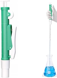 Bomba de Pipeta de 10ml, Bomba Pipeta, Bomba de Pipeta de Laboratorio, Llenadora de Bomba de Pipeta, Llenado de Bomba de Pipeta para Pipetas Desechables de Plástico y Vidrio