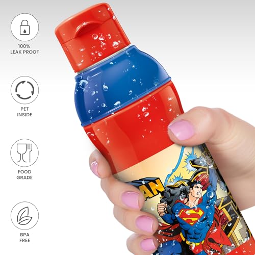 Image of Milton Kool Prime 600 Insulated Kids Water Bottle, 570 ml, Red | BPA & Lead Free | Food Grade | Leak Proof | PU Insulated | Easy to Carry