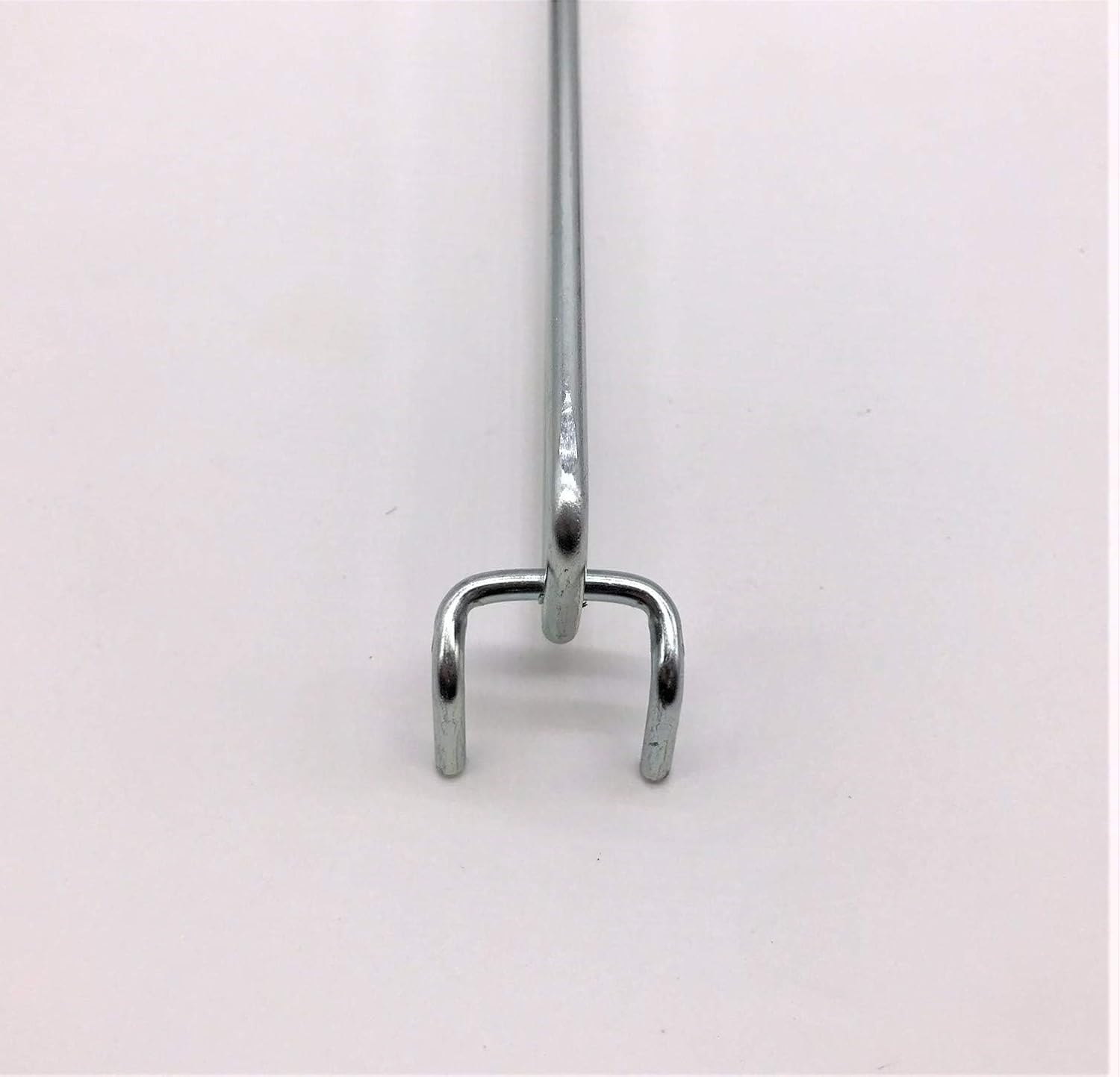 NAHANCO SHP8 8" Pegboard Scanner Hook, Chrome 8 Inch (Pack of 12)