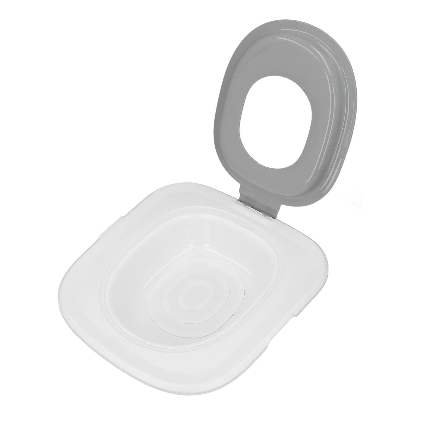 Kit de entrenamiento para inodoro para gatos de alta durabilidad con acabado gris premium