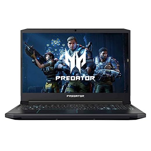 Acer Predator Helios 300 Gaming Laptop, Intel Core i5-9300H, GeForce GTX 1660 Ti, 15.6" Full HD 120Hz Display, 3ms Response Time, 8GB DDR4, 512GB PCIe NVMe SSD, Backlit Keyboard, PH315-52-588F,Black