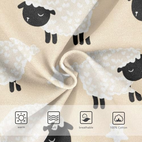 Cute Sheep Star Yellow Toddler Boy's Underwear 2T 23018853