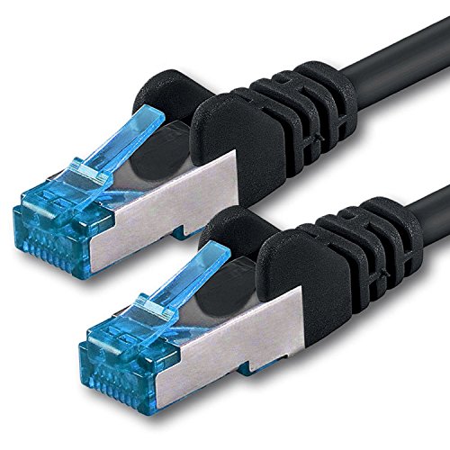 1aTTack.de 1.5m, CAT6a, network cable black