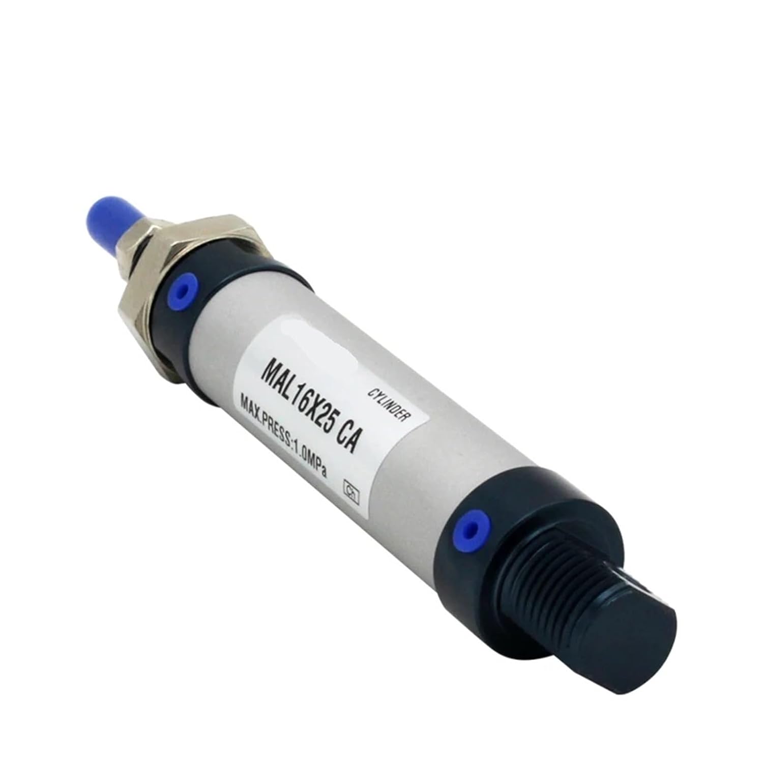 MAL16 MAL20 MAL25 MAL32 MAL40 Air Cylinder Pneumatic Cylinder Mini Aluminum Alloy Double Acting(25-CA,MAL20)