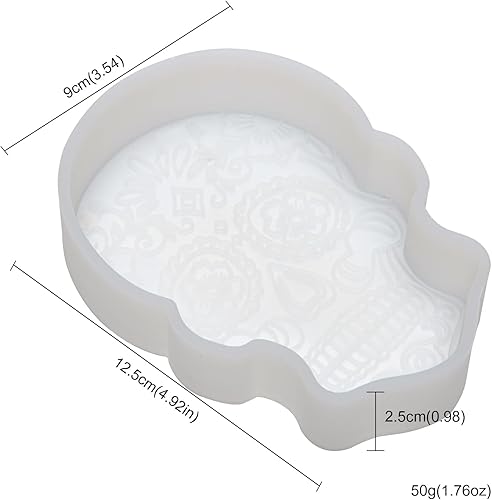 Miniatura 7 de Molde de silicona Freshie de leopardo Minne Mouse para automóvil, lindo molde de resina con cabeza de arco para hornear, cuentas de aroma, jabón,