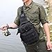 Imagen de HUNTVP Mochila Militar Mochila Bandolera Hombre Tactica Sling Bag Cruzada Hombre Bolso de Pecho Bolsa para Pescar Caza Correr Senderismo Ciclismo