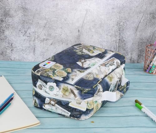 Image of YOUNGCOL 300 Slots Pencil Case 200 Gel Pen Case High Capacity Pens Holder Colored Pencils Organizer Storage for Watercolor Pens Markers (Stamp)