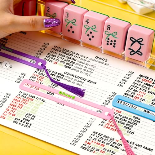 Lector de línea personalizado para Mahjong multicolor miniatura 4