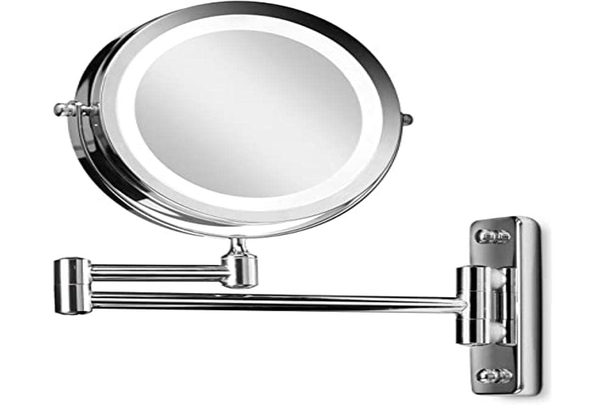 Cimi Gillian Jones LED Wall Mirror, Pack of 10, Black