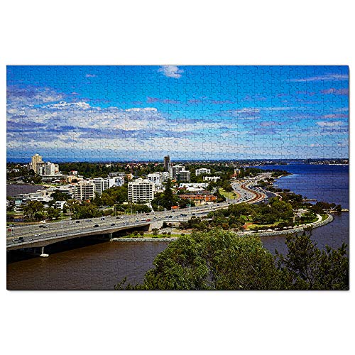 Australia King Park Perth Jigsaw Puzzle for Adults 1000 Piece Wooden Travel Gift Souvenir